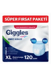 GİGGLES Yetişkin Emici Külot Bez Xl Beden 30'lu 4 Paket 120 Adet - 1