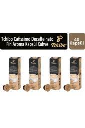 Tchibo Cafissimo Caffe Crema Decaffinated Kapsül Kahve x 4 Adet thumbnail 1