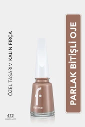 Parlak Oje (TEN RENGİ) - Nail Enamel - 472 Caramel Latte - 8682536036221 thumbnail 1
