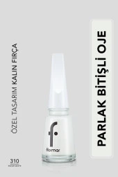 Parlak Oje (BEYAZ) - Nail Enamel - 310 Snow White - 8682536035859 thumbnail 1