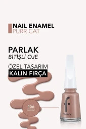 Parlak Oje (PEMBE) - Nail Enamel - 456 Purr Cat - 8682536036160 thumbnail 5