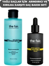the fair. Yağlı Saçlar için Arındırıcı ve Kırılma Karşıtı Saç Bakm Seti - 1