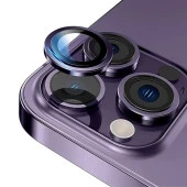 Apple iPhone 14 Pro Max Lens Kamera Koruyucu Mercek MOR - 2