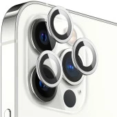Apple iPhone 13 Pro Max Mercek Lens Kamera Koruyucu GRİ - 3