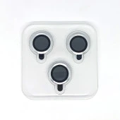 Apple iPhone 13 Pro Max Mercek Lens Kamera Koruyucu GRİ - 5