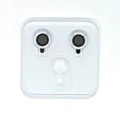 Apple iPhone 12 Mercek Lens Kamera Koruyucu SİLVER - 2