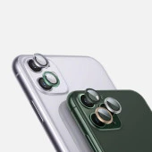 Apple iPhone 12 Mercek Lens Kamera Koruyucu SİLVER - 3