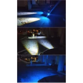 Peugeot 301 2012-2021 Uyumlu Üniversal Mercekli Angel Sis Farı Metal Su Geçirmez 76 mm Mavi Halkalı Gündüz Farı Angel Eyes 2 Adet thumbnail 6