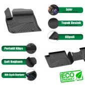 Peugeot 2008 Elektrikli 2020+ Uyumlu SAHLER Araca Özel 4.5D Havuzlu Oto Paspas - Peugeot 2008 Elektrikli thumbnail 2