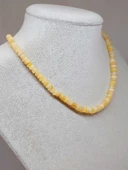 Etiyopya Opal Taşı Kolye Yansımalı Renkler 68 Karat Çelik Kapama (51262) thumbnail 2