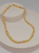 Etiyopya Opal Taşı Kolye Yansımalı Renkler 68 Karat Çelik Kapama (51262) thumbnail 7