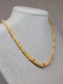 Etiyopya Opal Taşı Kolye Yansımalı Renkler 60 Karat Çelik Kapama (51264) thumbnail 2