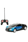 Bugatti Tutkunları Buraya! 1:24 Bugatti Veyron 16.4 Işıklı Uzaktan Kumandalı Araba - 1