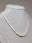 Avustralya Opal Taşı Kolye Yansımalı Renkler 47 Karat Çelik Kapama (51266) - 2