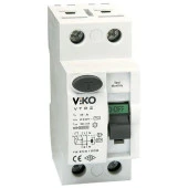 VİKO KAÇAK AKIM SİGORTASI MONOFAZE 2 KUTUPLU 63 AMPER 300 mA - 1