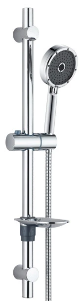 ECA İcon Banyo Bataryası + T-MAY Kağan Oval Borulu Hareketli Sürgülü Duş Seti Üst Takımı - 3