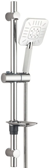 ECA Luna Banyo Bataryası  + T-MAY Çamlıca Oval Borulu Hareketli Sürgülü Duş Seti Üst Takımı - 3