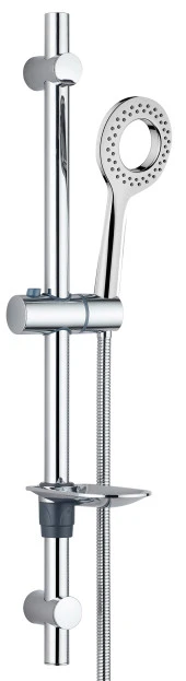 ECA Quadrille Banyo Bataryası + T-MAY Kalemli Oval Borulu Hareketli Sürgülü Duş Seti Üst Takımı - 3