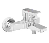 ECA Dalia Banyo Bataryası + T-MAY Gediz Kare Borulu Hareketli Sürgülü Duş Seti Üst Takımı thumbnail 2