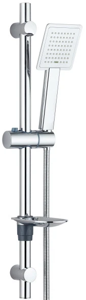 ECA Tiera Banyo Bataryası + T-MAY Çam Oval Borulu Hareketli Sürgülü Duş Seti Üst Takımı - 3