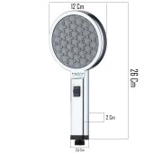 ECA Dalia Banyo Bataryası + T-MAY Gediz Kare Borulu Hareketli Sürgülü Duş Seti Üst Takımı thumbnail 6