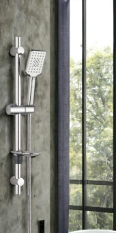 ECA Niobe Banyo Bataryası + T-MAY Belen Oval Borulu Hareketli Sürgülü Duş Seti Üst Takımı - 4