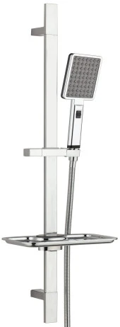 ECA Lia Banyo Bataryası + T-MAY Sümbül Kare Borulu Hareketli Sürgülü Duş Seti Üst Takımı - 3