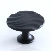 Mat Siyah Kulp Düğme Mobilya Mutfak Dolabı Çekmece Dolap Kulpları Kapak Kulpu Kulb Metal thumbnail 2