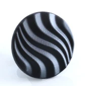 Mat Siyah Kulp Düğme Mobilya Mutfak Dolabı Çekmece Dolap Kulpları Kapak Kulpu Kulb Metal thumbnail 4