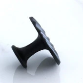 Mat Siyah Kulp Düğme Mobilya Mutfak Dolabı Çekmece Dolap Kulpları Kapak Kulpu Kulb Metal thumbnail 5