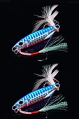 Jig yem 2 Adet Lures Yapay Yem Suni Yem Lrf Yem Lüfer Ailesi Jig Yem 20 gr - 1