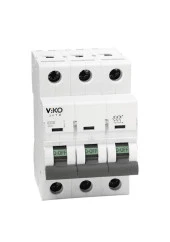 VİKO 50A 4.5 kA C TİPİ K OTOMAT TRİFAZE SİGORTA - 1