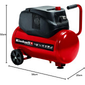 Einhell Tc Ac 200/24/8 Of Yağsız Kompresör - 9