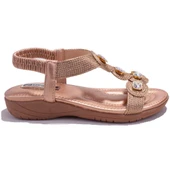 Dagoster DZA07-74136903CN Bej Günlük Ortopedik Kadın sandalet - 2