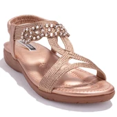 Dagoster DZA07-74172497CN Bej Günlük Ortopedik Kadın sandalet - 1