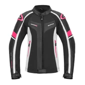 SCOYCO JK152W KADIN 4 MEVSİM MONT DERİ SİYAH-PEMBE - 2