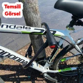 Kilit Motosiklet Kilidi Motorsiklet Bisiklet Halat Zincir Çelik Kilit Hırsız Önlem Güvenlik 120 cm - 5