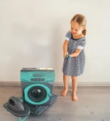 Işıklı, Sesli  OYUNCAK Çamaşır Makinesi, Ütü ve Ütü Masası 3'lü Set - 12