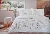 Özdilek Çift Kişilik Ranforce Nevresim Takımı White Lily - 1
