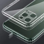 Apple iPhone 14 Pro Şeffaf Kılıf Kamera Korumalı Soket Tıpalı - 3