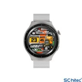 ScHitec Watch 4 Pro Amoled Ekran Android İos HarmonyOs Uyumlu Akıllı Saat Gümüş - 2