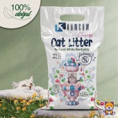 Kumcum Cat Litter Doğal Organik Naturel Bentonit Kedi Kumu 10 L - 8.5 KG - 2