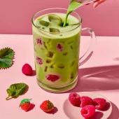 Mim and More Raspberry & Strawberry Matcha, Ahududu ve Çilek Aromalı Matcha 25 Gr - 4