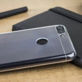 Huawei P Smart Kılıf Şeffaf Silikon Kamera Korumalı - 6