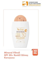 AVENE Fluide Mineral Teintee SPF50+ 40 ml - 1