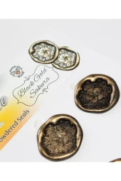 Mühürcüm Sakura 12 Adet 3D Hazır Kendinden Yapışkanlı Sticker Mühür RM2114 - 3