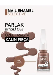 Nail Enamel Yüksek Pigmentli & Parlak Bitişli Oje Fne-490 Selectıve - 3