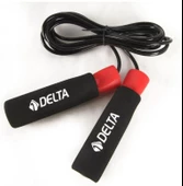Delta Sünger Tutamaçlı Kırmızı-Siyah Atlama İpi ASK 217 - 3
