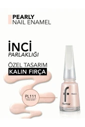 Sedefli Parlak Oje (PEMBE) - Pearly Nail Enamel- Pl111 Pink Ivory - 8682536035408 thumbnail 4
