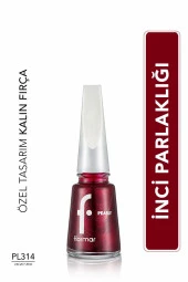 Sedefli Parlak Oje (BORDO) - Pearly Nail Enamel - Pl314 Velvet Red - 8682536035453 thumbnail 1